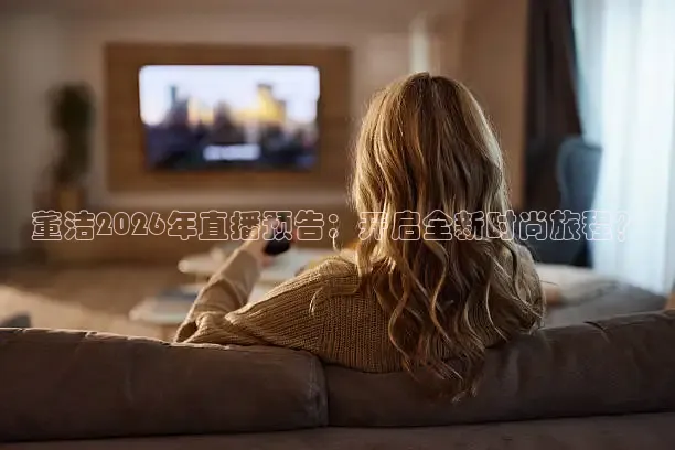 董洁2026年直播预告：开启全新时尚旅程？